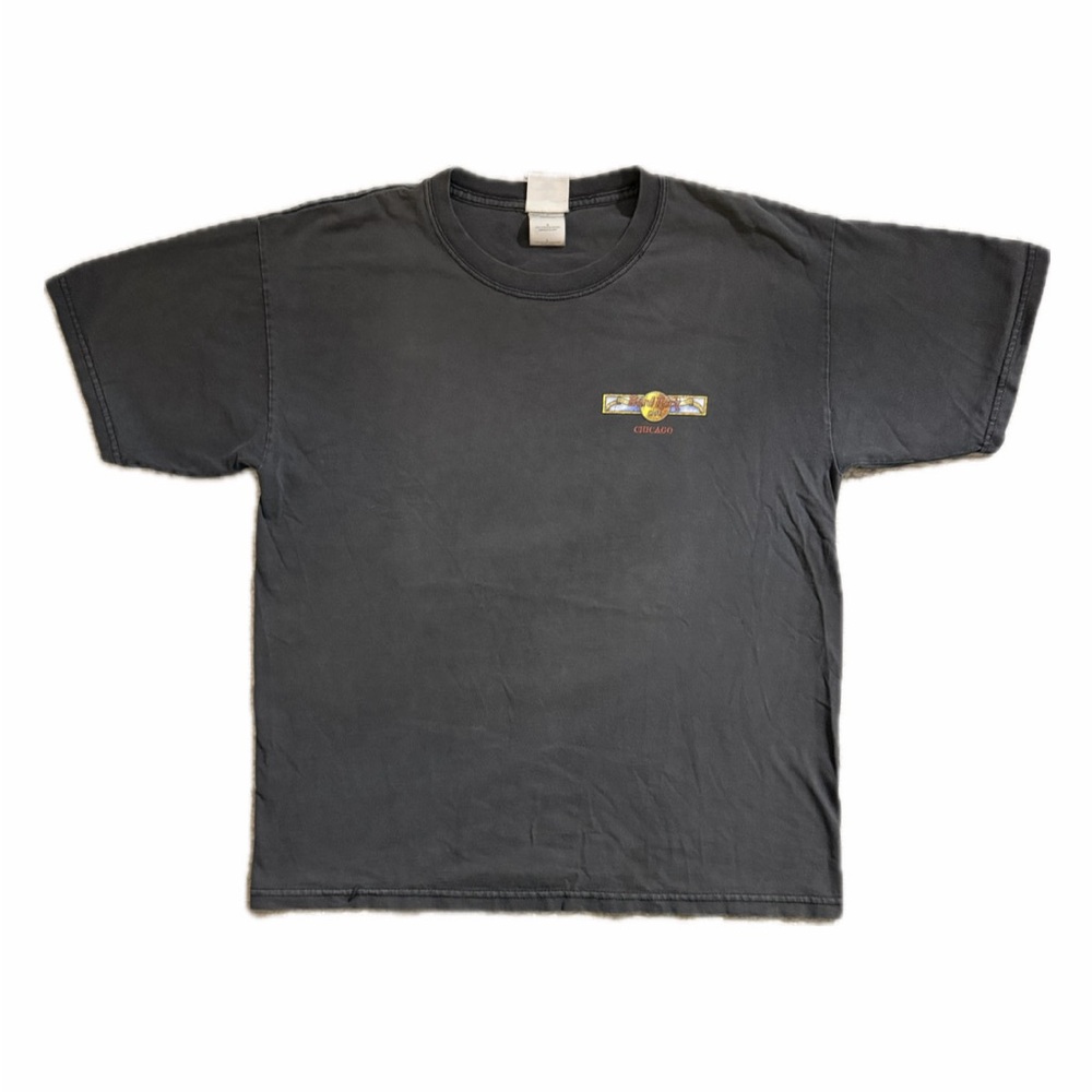 Vintage Hard Rock Cafe Chicago Graphic T-Shirt — Size Large